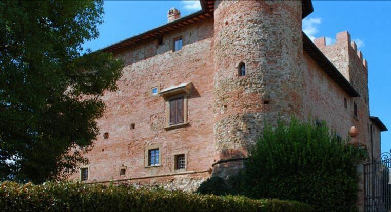 ホテルCastello Di Tavolese チェルタルド エクステリア 写真