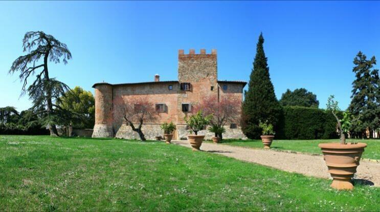 ホテルCastello Di Tavolese チェルタルド エクステリア 写真
