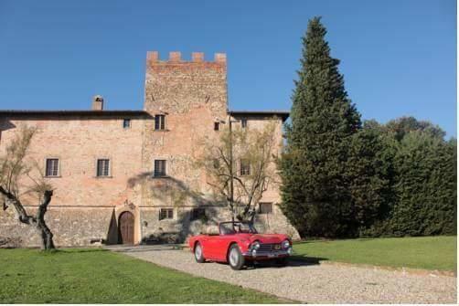 ホテルCastello Di Tavolese チェルタルド エクステリア 写真